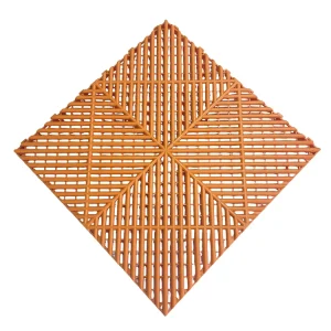 Indoor Non Slip Interlocking Floor Mat Tiles for Car Wash Rooms