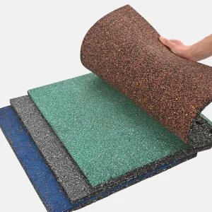 Indoor Non-Slip PVC Sports Flooring Mat for Soccer Table Tennis Basketball Badminton Rubber Floor Cover