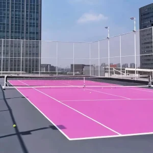 Indoor/Outdoor Basketball Court Surface Material Silicon PU Rubber