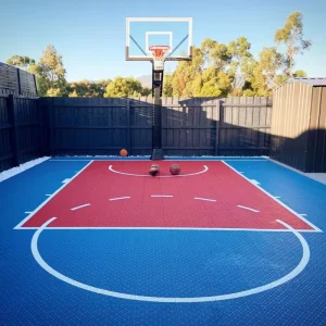 Indoor/Outdoor Interlocking PP Sport Floor Mat and Full-Court Basketball Flooring Tiles for Events and Clubs