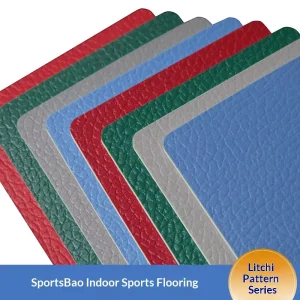 Indoor Outdoor Multi sport Air PVC Floor Mat 4.5mm Thick Non Slip Sports Flooring