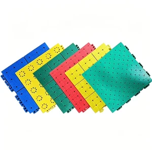 Indoor Outdoor PP Plastic Interlocking Sports Flooring for Basketball and Volleyball