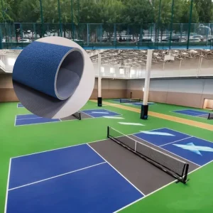 Indoor/Outdoor PVC/Acrylic Portable Pickleball Court Flooring, Factory Direct, Non-Slip, Waterproof