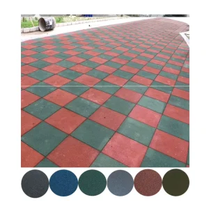 Indoor Outdoor Rubber Floor Mats and Tiles for Playgrounds, Parks, Gardens, Kindergartens and Gyms