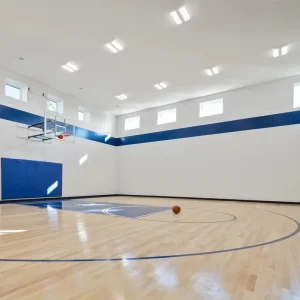 Indoor Outdoor Sports Flooring Interlock Gym Event Hardwood for Basketball Volleyball Waterproof Solid Wooden Floor
