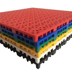 Indoor Outdoor Temporary PP Interlocking Outdoor Basketball Badminton Sports Court Flooring Event Flooring Spain