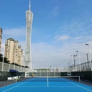 Indoor/Outdoor Tennis Court Sports Flooring Silicone PU Model