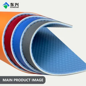 Indoor PVC Badminton Court Flooring Roll BWF Standard Eco Friendly Custom Color Shock Absorbing Surface