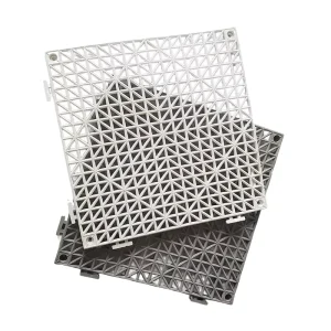 Indoor PVC Interlocking Tiles Removable Plastic Flooring and Decking for Home Use
