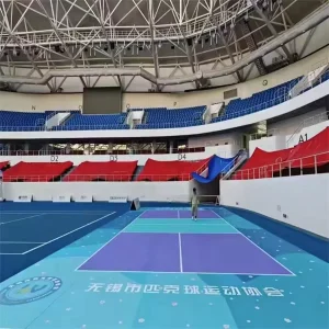 Indoor PVC Vinyl Sport Pickleball Court Flooring
