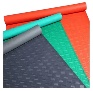 Indoor Plastic Flooring Anti-Slip Wear-Resistant for Hotels Apartments Schools Workshops Villas