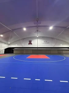 Indoor Plastic Interlocking Flooring Tiles DIY Basketball Garden Courts for Backyard Shock Absorption Durable 10 Years Lifetime
