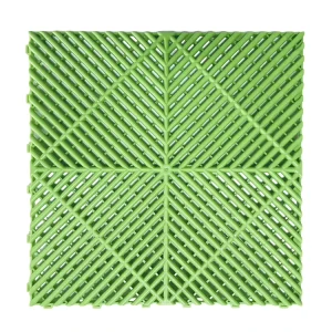 Indoor Plastic Interlocking Garage Flooring Tiles