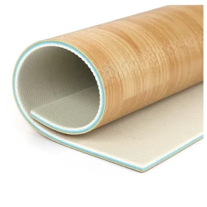 Indoor Pvc Sport Wooden Flooring Wear Resistant Anti slip Basketball Court Vinyl Floor