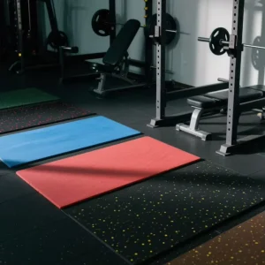 Indoor Rubber Gym Floor Tiles Protective Mat for Exercise Use Made in China