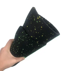 Indoor Shock-Absorbing Pressure-Resistant Rubber Gym Flooring Roll