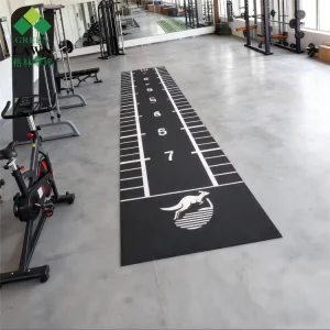 Indoor Sport Training Running Sled Track Turf Mat Gym Fitness Flooring with Artificial Grass