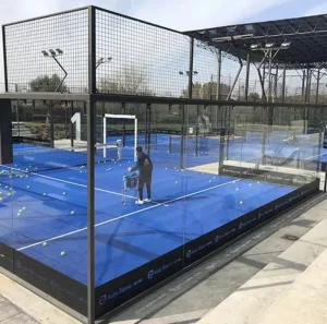 Indoor Sports 12mm Turf Tennis Court Flooring Stainless Steel Adjustable Waterproof Durable