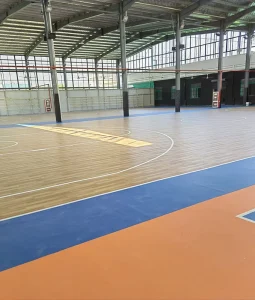 Indoor Sports Flooring PVC Vinyl Basketball Court Sports Field & Field Flooring Maple Wood Pattern Flooing