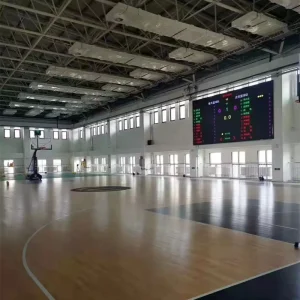 Indoor Sports Wooden Floorings Basketball Court Dedicated Waterproof Wood Flooring
