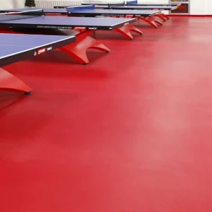 Indoor Table Tennis Room PVC Flooring Sports Flooring