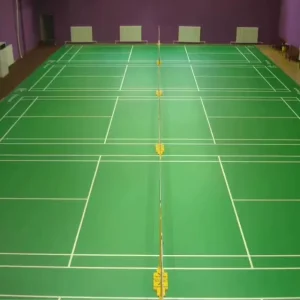 Indoor Vinyl Basketball Court Floor and Badminton Court Mat Multi purpose Badminton Floor Surface