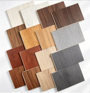 Indoor Waterproof Click Lock SPC Flooring 4mm 5mm 6mm Eco Vinyl Plastic Planks Plain Surface for Kitchen School Office Use