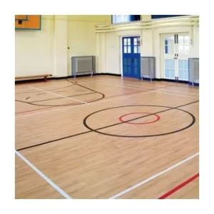Indoor Wooden Flooring High Performance Basketball Court Durable Sports Floor with Shock Absorption Anti Slip Surface