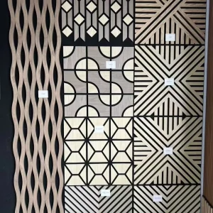 Industrial Acoustic Panels with High Density Stylish Design for Soundproofing and Noise Absorption for Living Room Bedroom