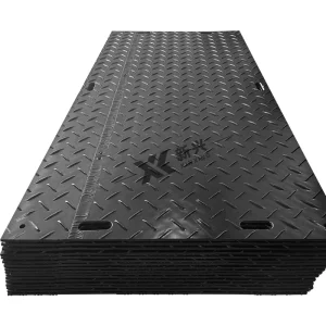 Industrial HDPE Floor Protector, Wear-Resistant Temporary Floor Cover for Building Sites and Exhibitions