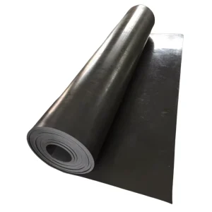 Industrial Neoprene SBR FKM NBR EPDM Silicone Rubber Sheets Black Oil Resistant Shock Absorbing Gym Floor Mats Cutting