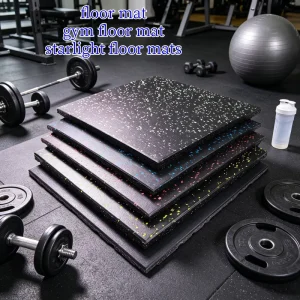 Industrial Rubber Floor Mats with Anti-Slip Surface for Commercial Safety