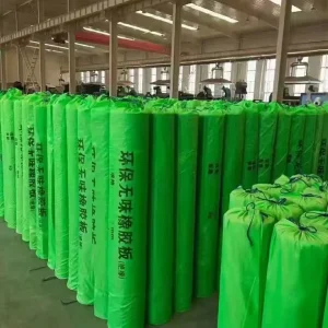 Industrial Rubber Sheet CR/NR/EPDM Material Black/Red/Green Color 1-100mm Thickness 60 Shore Hardness