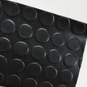 Industrial Safety Customizable Rubber Mat Anti Slip Flooring Cutting Service for Workshops Garages Factories High Traffic Areas
