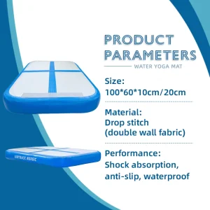 Inflatable Gym Mat Block Tumble Air Track Tumbling Mat Gymnastics Floor