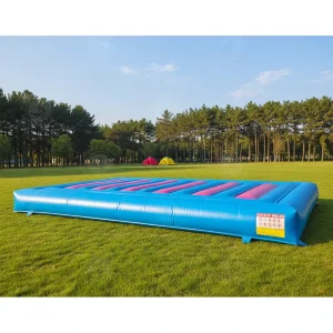Inflatable Jump Mat for Outdoor Park Activities and Family Use