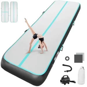 Inflatable PVC Gymnastics Tumbling Track Mat Waterproof 20 cm Thick
