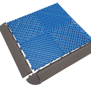 Interlock Modular Non Slip PP Plastic Flooring Tile Car Show Shop Garage Floor Tile