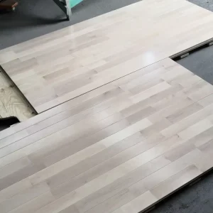 Interlock Safety Economical Smooth Maple Solid Wood Flooring Basketball Flooring
