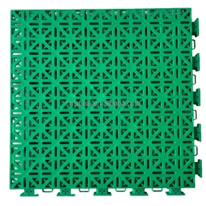 Non-Slip PP Interlocking Basketball Court Tiles
