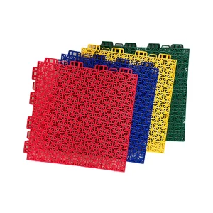 Interlocking Click Portable Sport Court Material PP Tiles Anti Scratch Temporary Basketball Flooring Outdoor