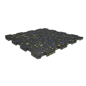 Interlocking Damping Rubber Flooring Tiles