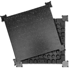 Interlocking EPDM Anti-Slip Rubber Flooring for Basketball Courts, Gyms, and Playgrounds