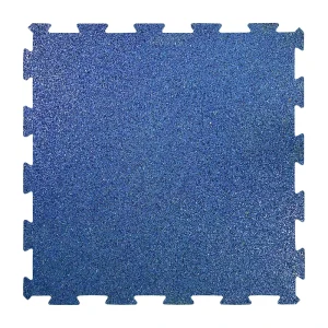 FG-004 Commercial Gym Interlocking EPDM Rubber Tile Shock-Absorbing Wear-Resistant Fitness Flooring