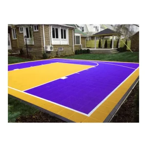 Interlocking Floor Tiles for Pickleball and Basketball Courts