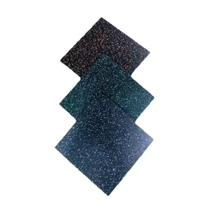 Interlocking Gym Rubber Floor Mats Soundproof Composite Protective Flooring with Shock Absorbing Properties
