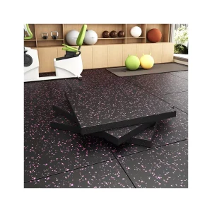 Interlocking Gym Rubber Tiles