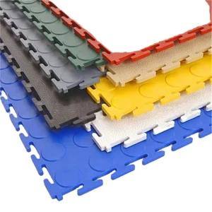 Interlocking Modular Basketball Court Floor Tiles for Indoor and Outdoor Multi-Sport Courts
