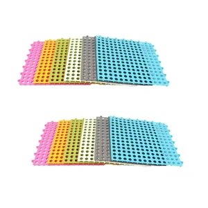 Interlocking Non-Slip PVC Floor Mat Bath Mat
