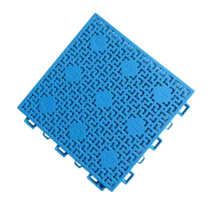 Interlocking Outdoor PP Sports Tiles-Modern Design Waterproof & Eco-Friendly for Tennis & Basketball Courts